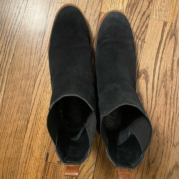 Sam Edelman | Jaclyn Boots Black Waterproof Suede | Great Condition - Picture 4 of 8